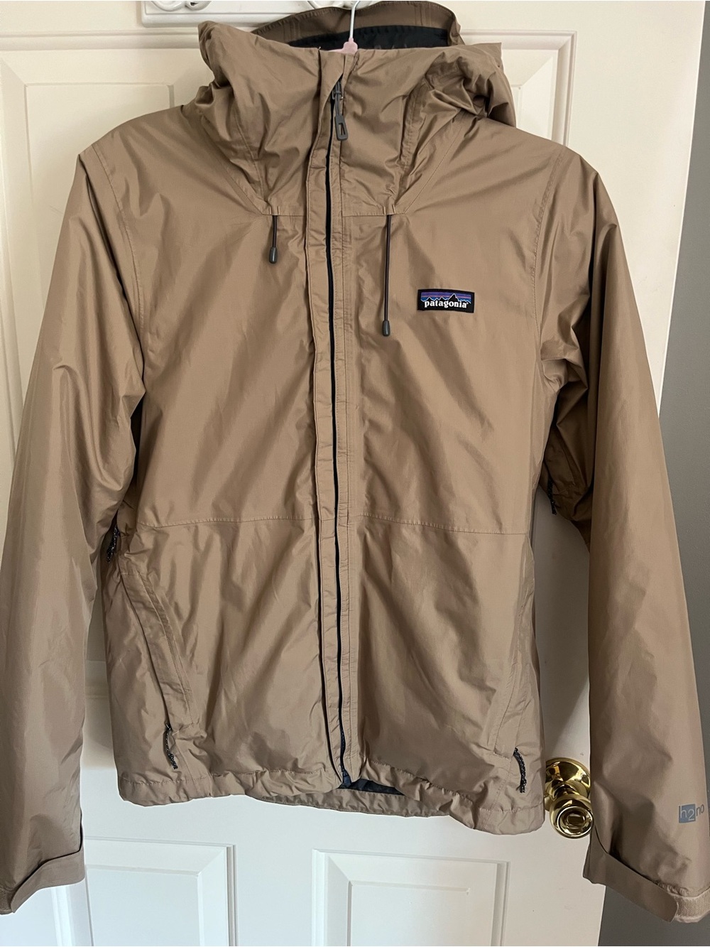 Patagonia Men's Insulated Torrentshell Jacket Ash Tan Size XS